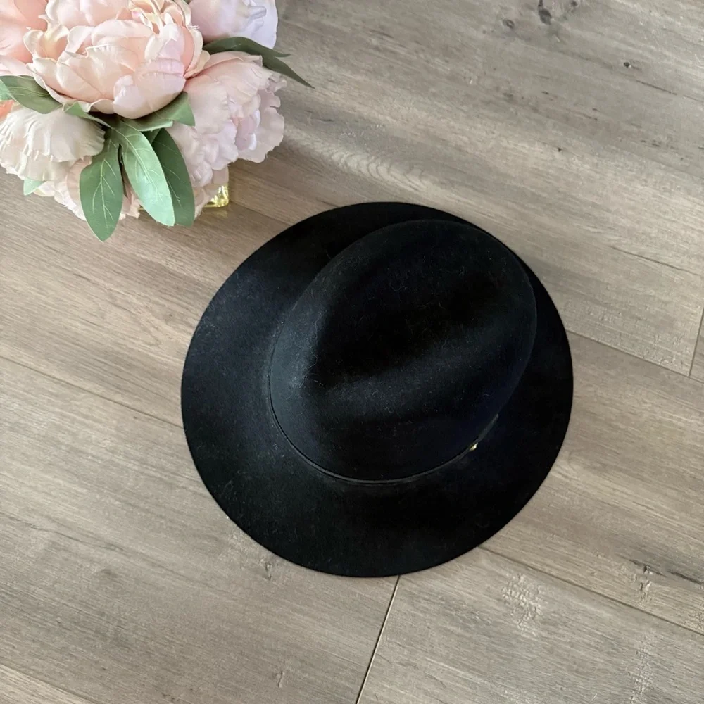 New Revolve‎ Rag & Bone Black Floppy Brim Fedora